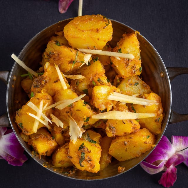 Jeera Aloo Curry.