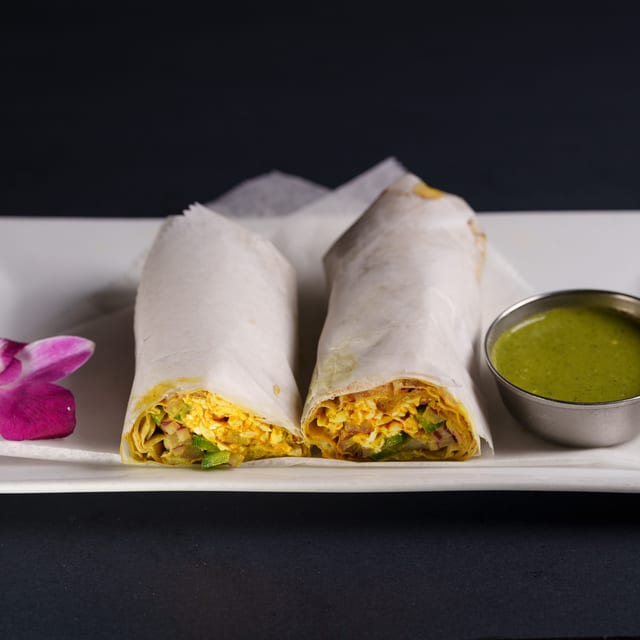 Paneer Kathi Roll.