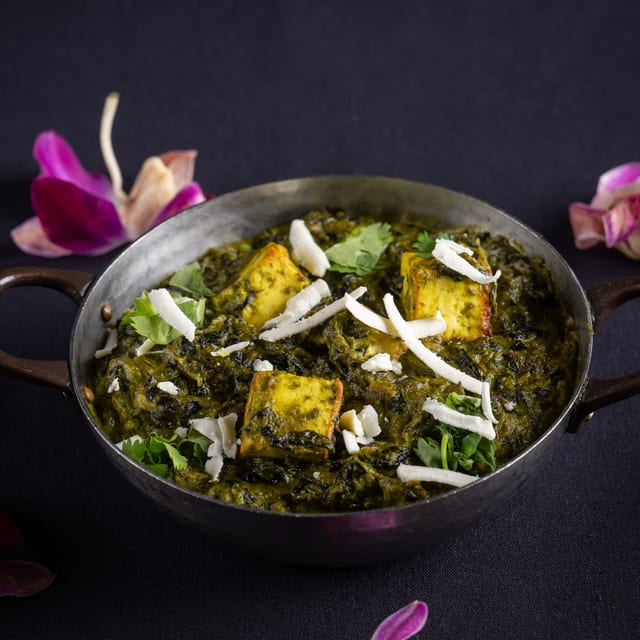 Palak Paneer Curry.
