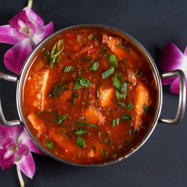 Paneer Chili Gravy.