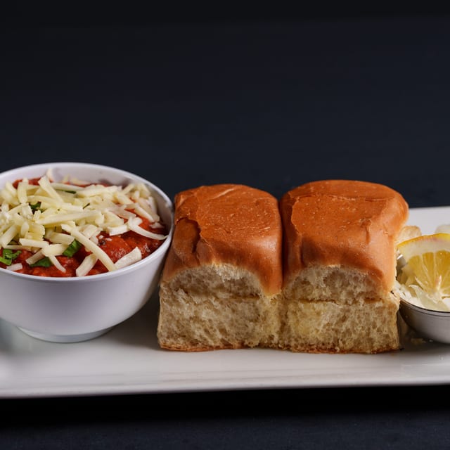 Cheese Pav Bhaji.