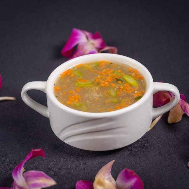Sweet Corn Asparagus Soup.