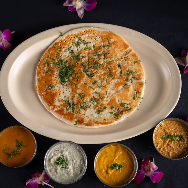 Plain Uttapam.