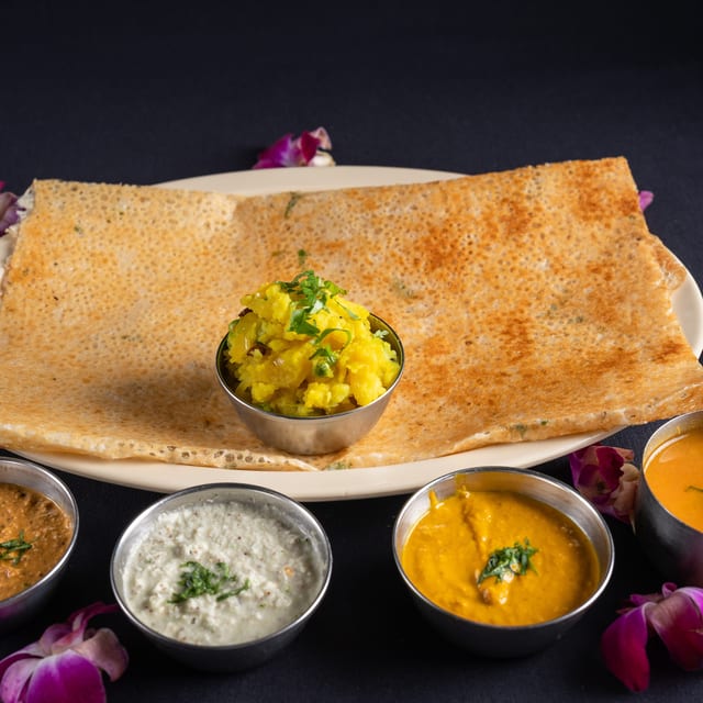 Rava Masala Dosa.