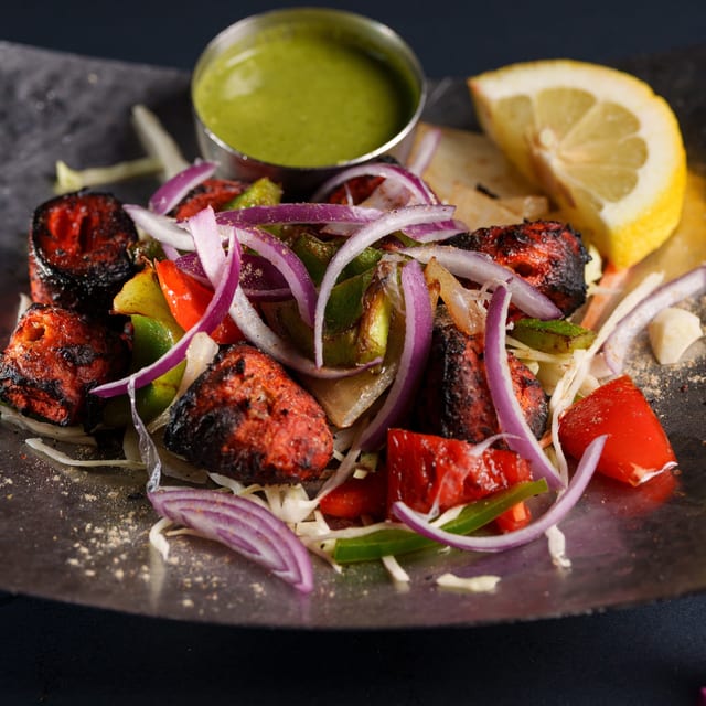 Tandoori Soya Chaap.