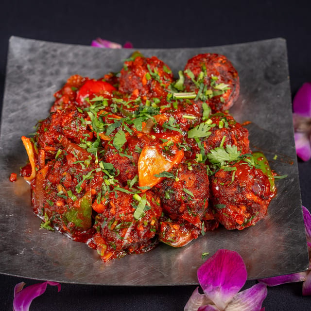 Veg Manchurian Dry.
