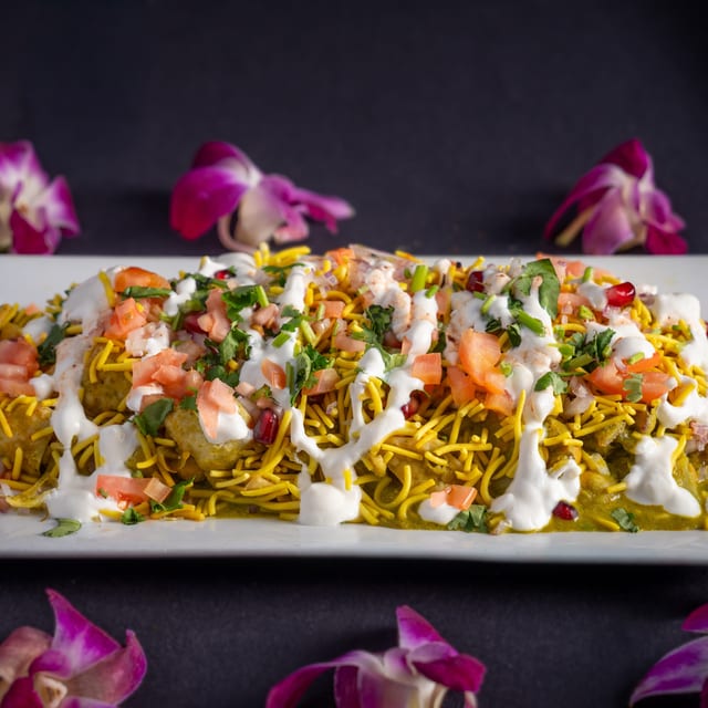 Aloo Papdi Chaat.