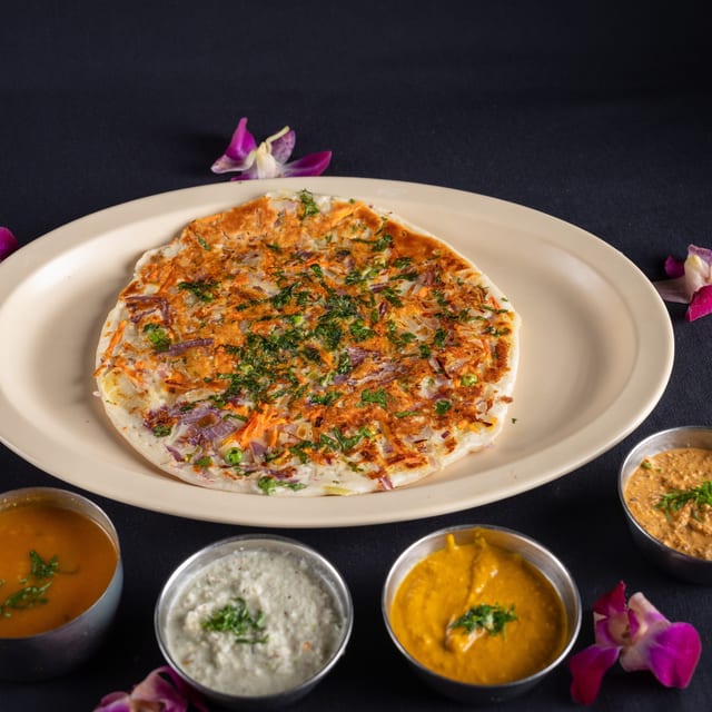 Vegetable Uttapam.